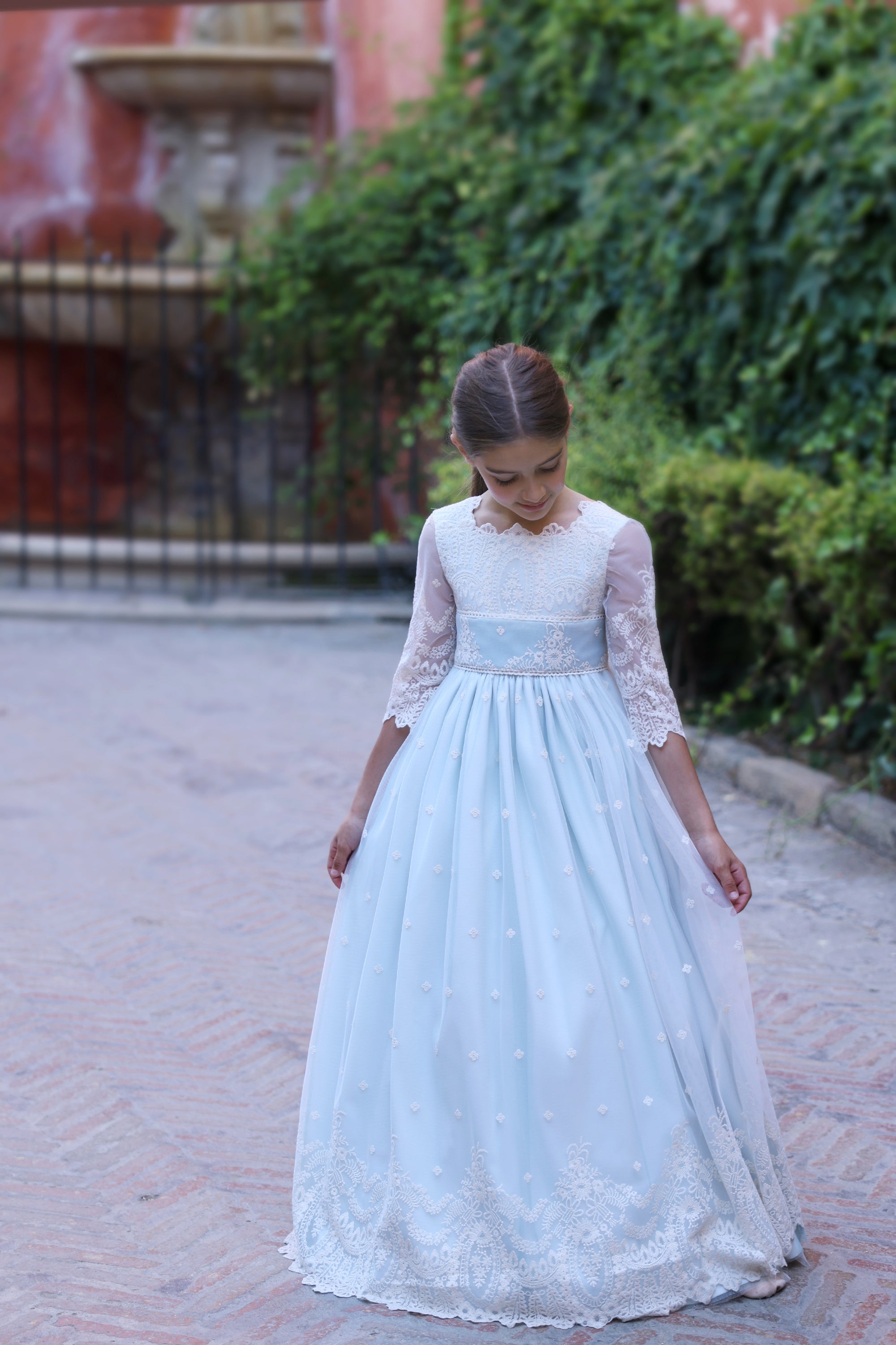 VESTIDO DE COMUNION BIANCA